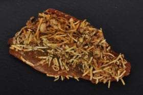 Cette escalope de dinde pris dans le filet couper